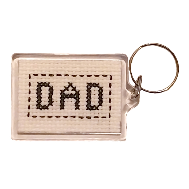Dad Keyring